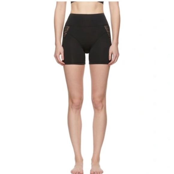 Kiki De Montparnasse Pants - NWT‎ Kiki De Montparnasse Athleisure Lace Inset Biker Shorts